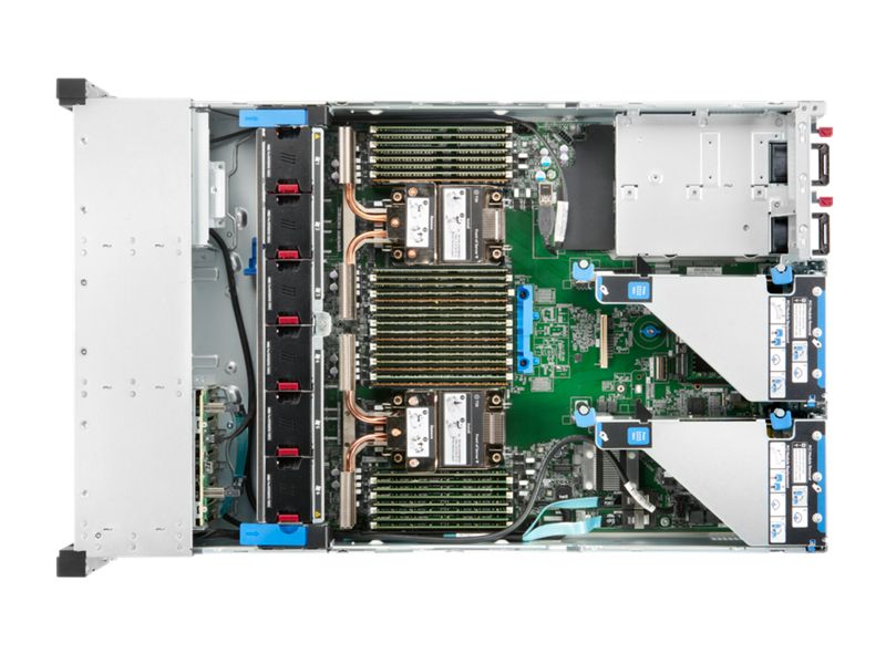 Server HPE ProLiant DL380 Gen10, Rack 2U, 
Intel Xeon Silver 4208 (8 C / 16 T, 2.1 GHz - 3.2 GHz, 11 MB cache, 85 W), 
64 GB DDR4 ECC, 
2 x SSD server 960 GB 2.5