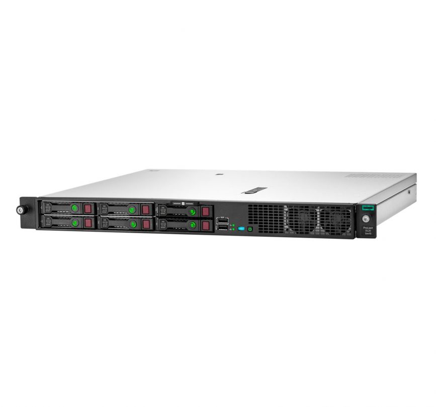 Server HPE ProLiant DL20 Gen10, Rack 1U, Intel Xeon E-2314 (4 C / 4 T, 2.8 GHz - 4.5 GHz, 8 MB cache, 65 W), 16 GB DDR4 ECC, fara stocare, 4 x SFF, 500 W
 [1 buc]Memorie server Samsung 16 GB DDR4 ECC UDIMM 3200 MHz 1Rx8_2