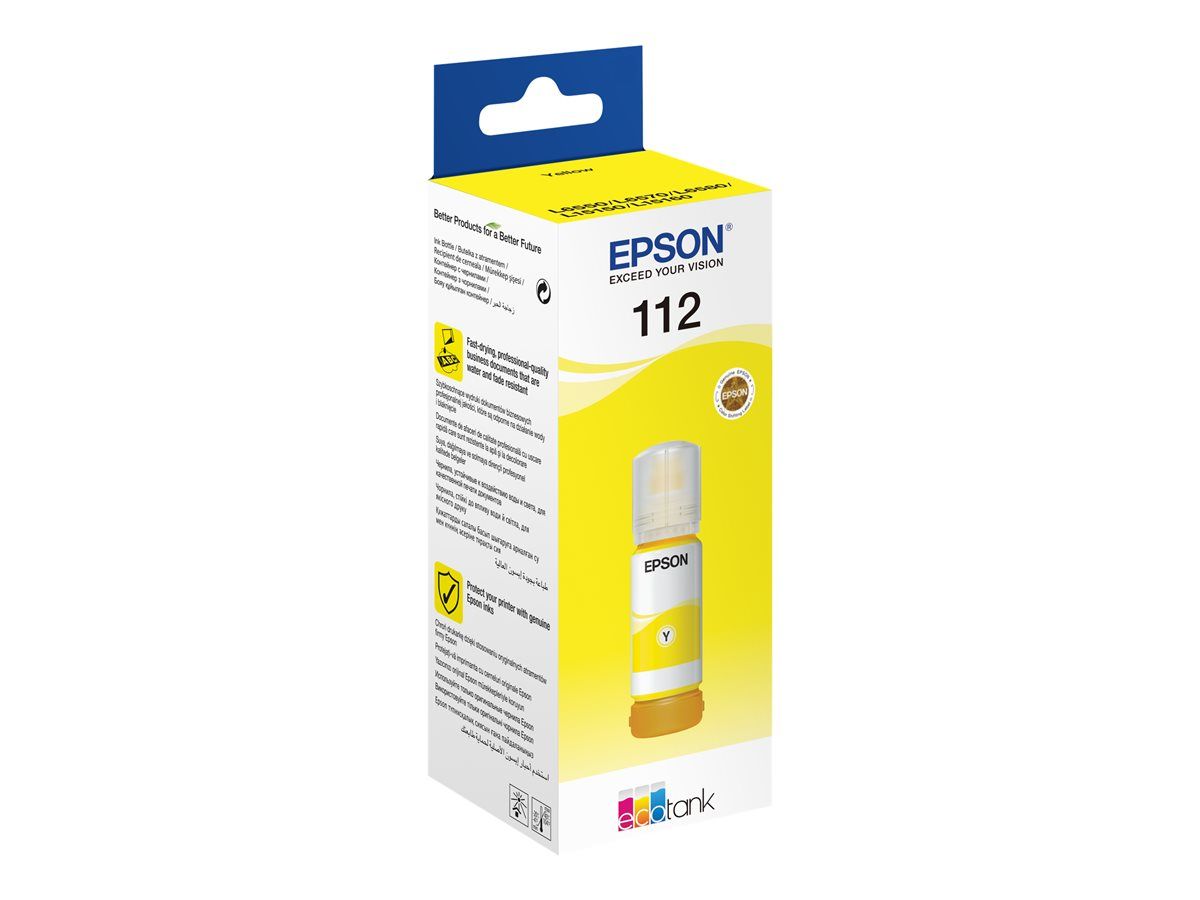 Cartus cerneala Epson 112 ECOTANK , pigment yellow, capacitate 70ml, pentru L6570._2