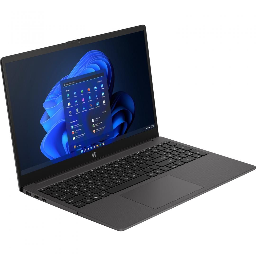 Laptop HP 250 G10 cu procesor Intel Core i5-1335U 10-Core (1.3GHz, up to 4.6GHz, 12MB), 15.6 inch FHD, Intel UHD Graphics, 8GB DDR4, SSD, 512GB PCIe NVMe, Free DOS, Dark Ash Silver_1