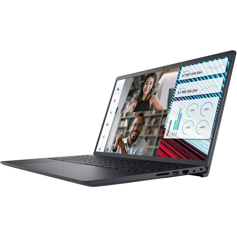 Laptop Dell Vostro 5630, 16.0-inch 16:10 FHD+ (1920 x 1200) Anti-Glare Non-Touch 250nits WVA Display with ComfortView Support, Carbon Black Power Button with Finger Print Reader, Titan Gray, 13th Generation Intel (R) Core(TM) i7-1360P Processor (18MB Cache, up to 5.00 GHz, Intel(R) Iris(R) Xe_3