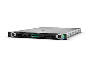 Server HPE ProLiant DL320 Gen11, Rack 1U, Intel Xeon Silver 4510 (12 C / 24 T, 2.40 GHz - 4.10 GHz, 30 MB cache, 150 W), 64 GB DDR5 ECC, HPE NS204i-u Gen11 480 GB, 8 x SFF, HPE MR408i-o Gen11, 2 x 1000 W