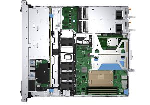 Server DELL PowerEdge R360, Rack 1U, Intel Xeon E-2414 (4 C / 4 T, 2.60 GHz - 4.50 GHz, 12 MB cache, 55 W), 64 GB DDR5 ECC, 2 x 960 GB SSD, 4 x LFF, DELL PERC H355, 2 x 700 W