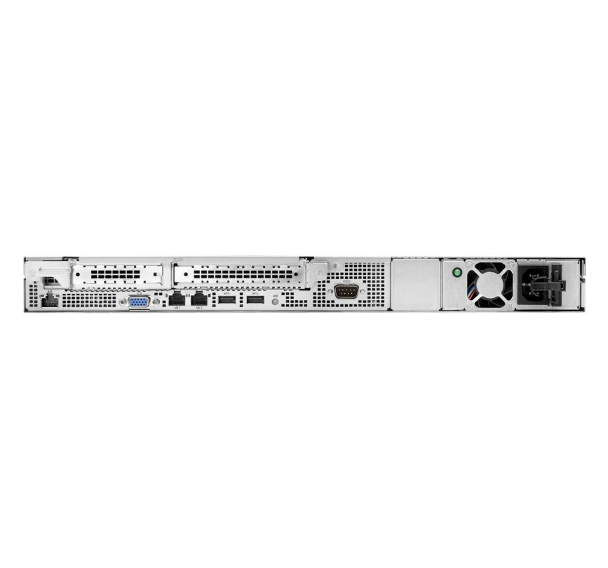 Server HPE ProLiant DL20 Gen10 Rack 1U Intel Xeon E-2236, 6C / 12T, 3.4 GHz base, 4.8 GHz turbo, 12 MB cache, 80 W, 1 x 16 GB DDR4, Fara HDD, 4 x SFF, 500 W_3