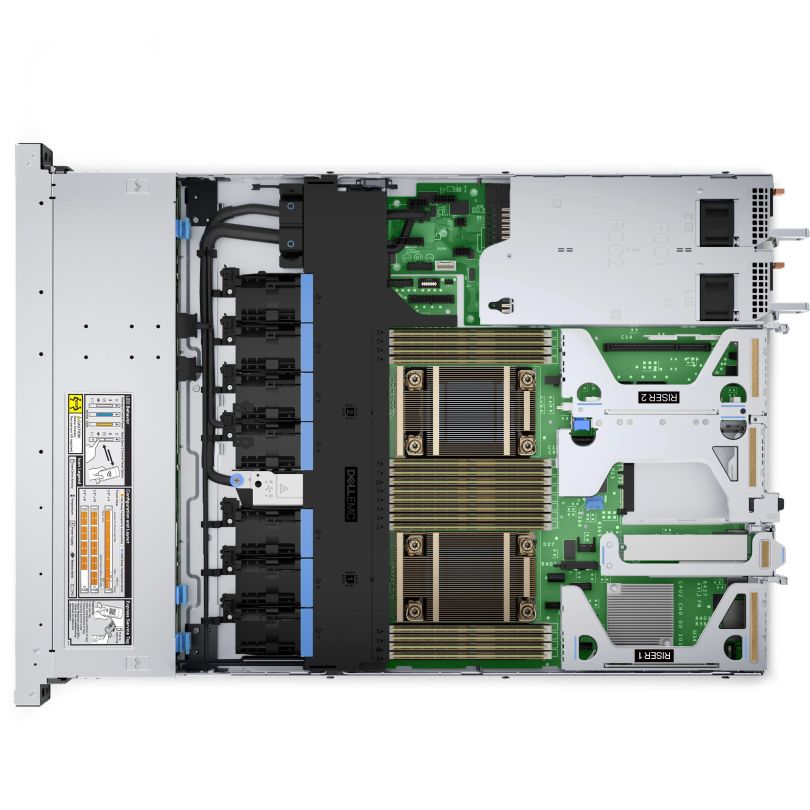 Dell PowerEdge R450 Rack Server,Intel Xeon 4309Y 2.8G(8C/16T),16GB 3200MT/s RDIMM,2x960GB SSD SATA Read Intensive(up to 8x2.5'' SAS/SATA),PERC H745,iDRAC9 Enterprise,Broadcom 5720 Dual Port 1Gb,Dual Hot-plug PSU(1+1)800W,3Yr NBD_5