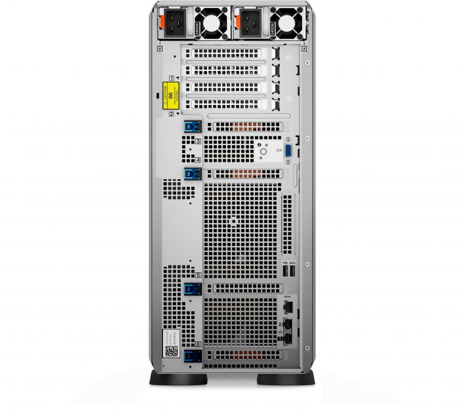 Dell PowerEdge T550 Tower Server,Intel Xeon 4310 2.1GHz(12C/24T),16GB 3200MT/s RDIMM,480GB SSD SATA RI(8x3.5