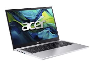 Laptop Acer Aspire Go 15 Ag15-71p-5155, 15.6 inch 1920x1080, Intel Core i5-1334U (10 C / 12 T, 3.4 GHz - 4.6 GHz, 12 MB cache, 55 W), 32 GB DDR5, 1 TB SSD, Intel Iris Xe Graphics, Windows 11 Home, Tastatura English, Argintiu