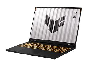 Laptop ASUS tuf gaming f16 fx608jmr-rv157, 16 inch 1920 x 1200 pixeli, Intel 14450HX (10 C / 16 T, 2.4 GHz - 4.80 GHz, 20 MB Smart Cache cache, 157 W), 16 GB DDR5, 512 GB SSD, nVidia RTX 5060, Fara sistem de operare, Tastatura English, Gri