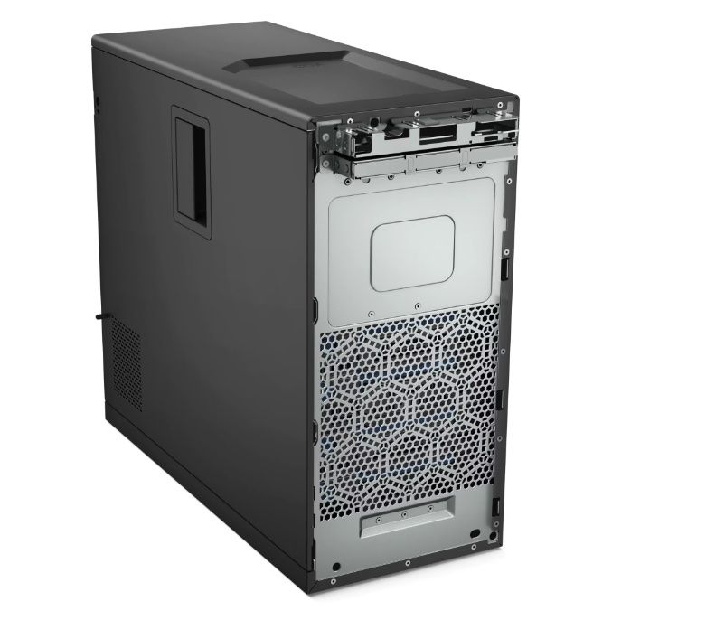 PowerEdge T150 Tower Server Intel Xeon E-2314 2.8GHz, 8M Cache, 4C/4T, Turbo (65W), 3200 MT/s, 16GB UDIMM, 3200MT/s, ECC, 2TB 7.2K RPM SATA 6Gbps 512n 3.5in Cabled Hard Drive, 3.5 Chassis with up to 4 Hard Drives, Motherboard with Broadcom 5720 Dual Port 1Gb On-Board LOM, iDRAC9, Basic 15G,  No_4