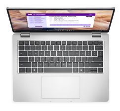 Laptop Dell Pro 14 Plus PB14250, 14 inch 1920 x 1200, Intel 266V (8 C / 8 T, 2.2 GHz - 5.0 GHz, 12 MB cache, 17 W), 16 GB LPDDR5X, 512 GB SSD, Intel Arc Graphics, Windows 11 Pro, Tastatura US International, Argintiu