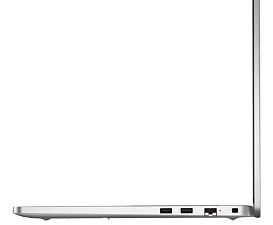 Laptop Dell Pro 16 Plus PB16255, 16 inch 1920 x 1200, AMD 230 (6 C / 12 T, 3.2 GHz - 4.9 GHz, 22 MB cache, 28 W), 32 GB LPDDR5X, 1 TB SSD, AMD Radeon 760M, Windows 11 Pro, Tastatura English International, Gri/Aluminiu