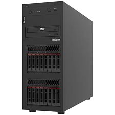 Server Lenovo ThinkSystem ST250 V3, Tower, Intel Xeon 6353P (8 C / 16 T, 2.70 GHz - 5.40 GHz, 24 MB cache, 65 W), 32 GB DDR5 ECC, 2 x 960 GB SSD, 4 x LFF, 800 W, Fara sistem de operare