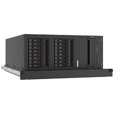 Server Lenovo ThinkSystem ST250 V3, Tower, Intel Xeon 6353P (8 C / 16 T, 2.70 GHz - 5.40 GHz, 24 MB cache, 65 W), 32 GB DDR5 ECC, 2 x 960 GB SSD, 4 x LFF, 800 W, Fara sistem de operare