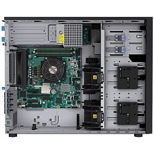 Server Lenovo ThinkSystem ST250 V3, Tower, Intel Xeon 6353P (8 C / 16 T, 2.70 GHz - 5.40 GHz, 24 MB cache, 65 W), 32 GB DDR5 ECC, 2 x 960 GB SSD, 4 x LFF, 800 W, Fara sistem de operare