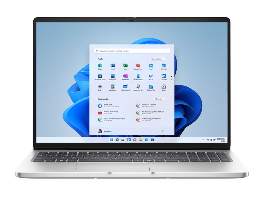 Laptop Dell Pro 16 PC16250, 16 inch 1920 x 1200, Intel 120U (10 C / 12 T, 1.4 GHz - 5.0 GHz, 12 MB cache, 15 W), 8 GB DDR5, 512 GB SSD, Intel Graphics, Windows 11 Pro, Tastatura English International, Magnetite