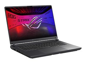 Laptop ASUS ROG Strix G16 (2025) G615LH-S5047, 16 inch 2560 x 1600, Intel 255HX (20 C / 20 T, 1.8 GHz - 5.2 GHz, 24 MB cache, 55 W), 16 GB DDR5, 512 GB SSD, Nvidia GeForce RTX 5050, Fara sistem de operare, Tastatura US, Gri