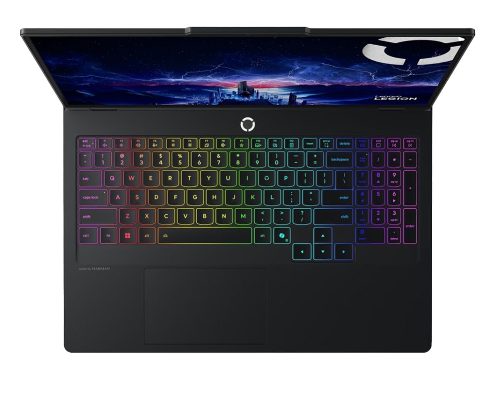 Laptop Lenovo Legion Pro 5 16IAX10 83F3003CPB, 16 inch 2560 x 1600, Intel Core ultra 7 255HX (20 C / 20 T, 1.8 GHz - 5.2 GHz, N/A cache, N/A), 32 GB DDR5, 1 TB SSD, Nvidia GeForce RTX 5070, Fara sistem de operare, Tastatura US, Eclipse Black