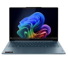 Laptop Lenovo Yoga 7 14AKP10 83JR008NPB, 14 inch 1920 x 1200 Touchscreen, AMD AI 5 340 (6 C / 12 T, 2.0 GHz - 4.8 GHz, 32 MB cache, 28 W), 16 GB LPDDR5, 512 GB SSD, AMD Radeon Graphics, Windows 11 Home, Tastatura US, Tidal Teal