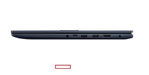 Laptop ASUS AMD Ryzen Vivobook 15, 15.6 inch 1920 x 1080 pixeli, AMD 170 (8 C / 16 T, 3.2 GHz - 4.75 GHz, L2 Cache: 4 MBL3 Cache: 16 MB cache, 54 W), 8 GB DDR5, 512 GB SSD, Intel Graphics 680M, Fara sistem de operare, Tastatura English, Albastru inchis