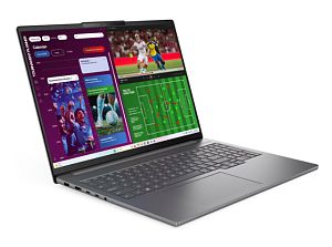 Laptop Lenovo IdeaPad Pro 5 16IPH11 83SK0015RM, 16 inch 2880 x 1800, Intel Core ultra 7 356H (16 C / 16 T, 1.5 GHz - 4.7 GHz, 18 MB cache, N/A), 32 GB LPDDR5X, 1 TB SSD, Nvidia GeForce RTX 5050, Fara sistem de operare, Tastatura English, Luna Grey