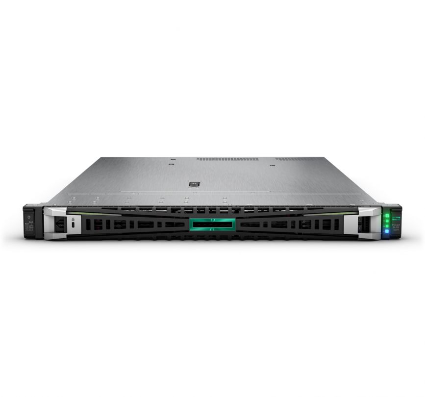 Server HPE ProLiant DL325 Gen11, Rack 1U, AMD EPYC 9115 (16 C / 32 T, 2.60 GHz - 4.10 GHz, 80 MB cache, 125 W), 64 GB DDR5 ECC, 2 x 480 GB SSD, 8 x SFF, HPE MR408i-o Gen11, 2 x 1000 W