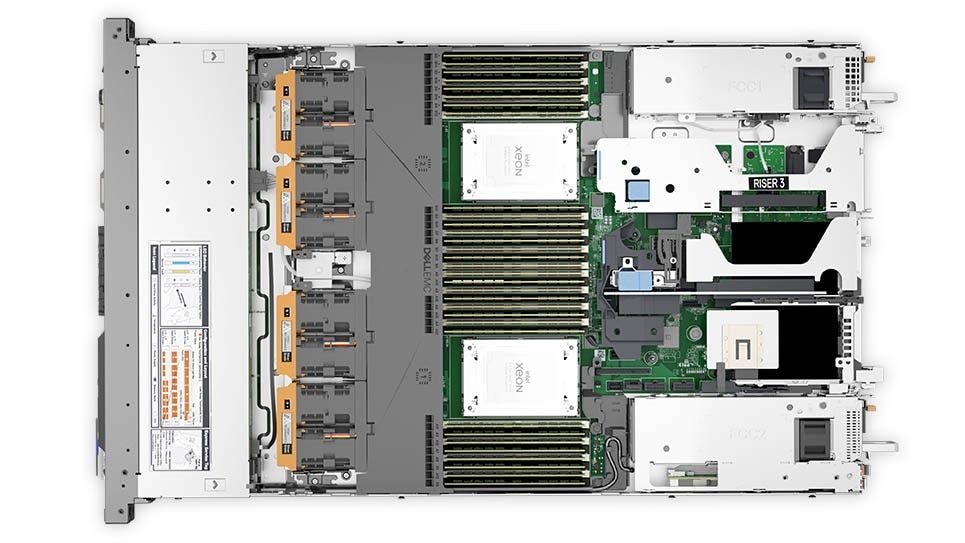 Dell PowerEdge R650 Intel Xeon Gold 6314U 2.3GHz 32C/64T 256GB 5x1.92TB SSD PERC755 1400Wx2_2
