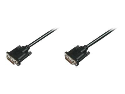 DIGITUS DVI connection cable DVI 24+1 M/M 0.5m DVI-D Dual Link bl_1