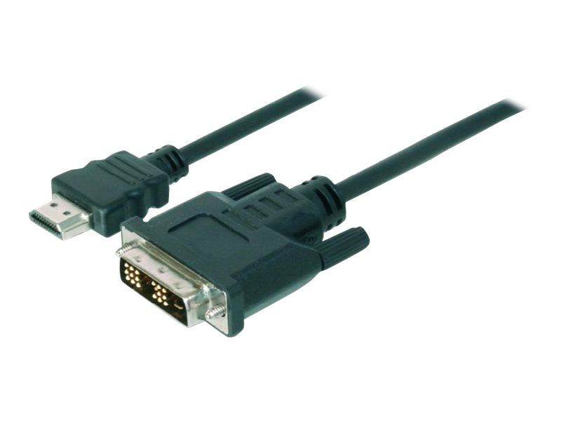 ASSMANN HDMI to DVI-D 18+1 cable 3m black bulk_1