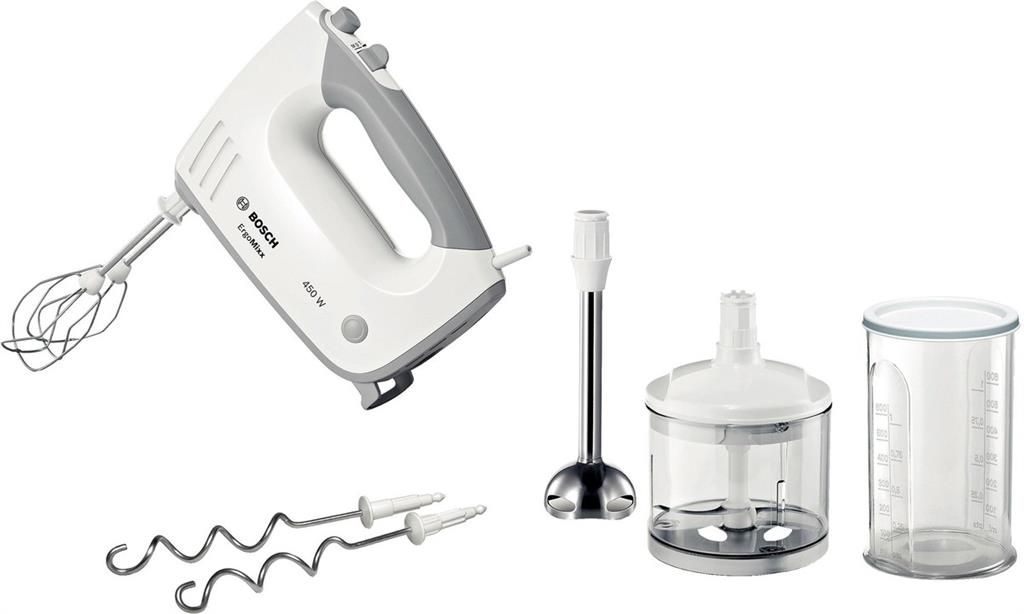 Bosch MFQ36480 mixer Hand mixer Grey,White 450 W