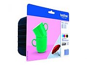 Cartus cerneala Brother LC227XLVALBP ,Black/tri-color ,4 x 600 pagini ,Original (LC227XLVALBP) 