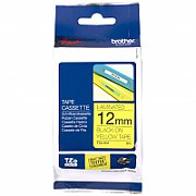 12MM BLACK ON YELLOW TAPE