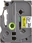 12MM BLACK ON YELLOW TAPE