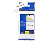 9MM BLACK  ON  YELLOW TAPE STRONG