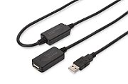 DIGITUS Repeater cable USB2 extension cable with ampilier 20m