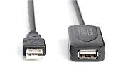 DIGITUS Repeater cable USB2 extension cable with ampilier 20m