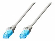 DIGITUS CAT 5e U-UTP patch cable PVC AWG 26/7 length 30 m color grey