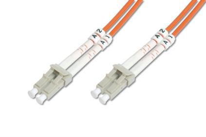 DIGITUS DK-2533-03 Fiber Optic Patch Cord LC/LC duplex 3m Multimode OM2
