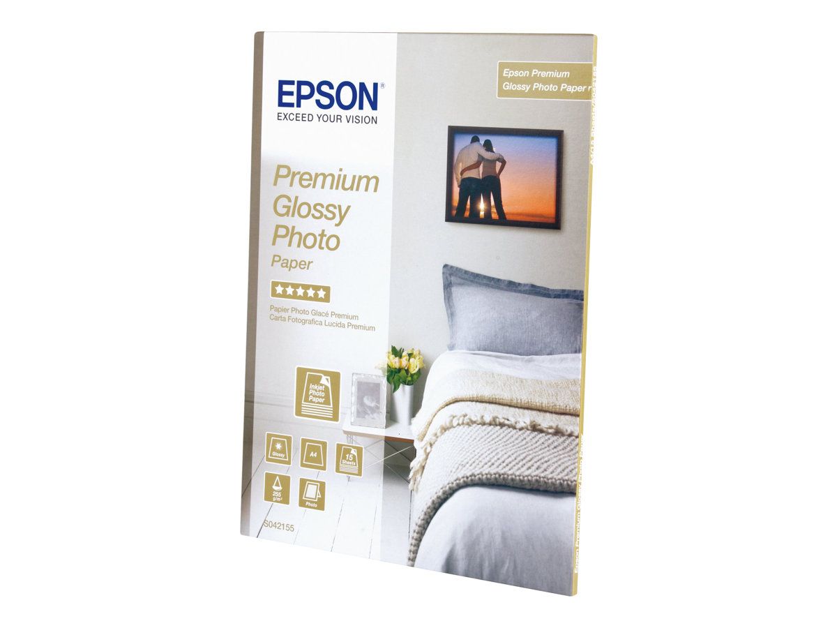 EPSON C13S042155 Hartie Epson Premium foto lucios 255g A4 15 coli_2