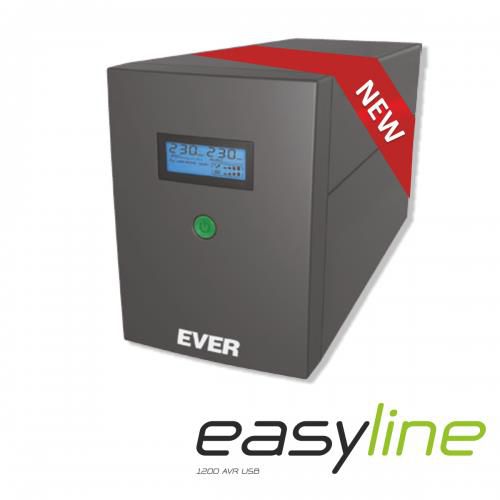 Ever EASYLINE 1200 AVR USB Line-Interactive 1.2 kVA 600 W 4 AC outlet(s)_1