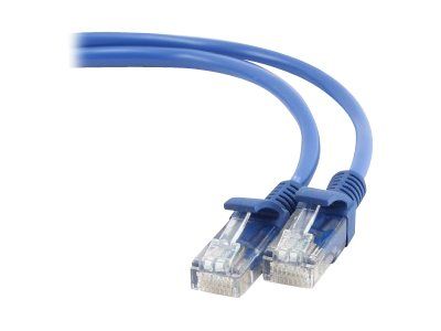 PATCH CORD UTP GEMBIRD Cat5e, cupru-aluminiu, 1.5 m, albastru, AWG26,  PP12-1.5M/B  (include TV  lei)