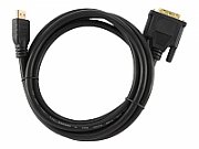 GEMBIRD CC-HDMI-DVI-0.5M Gembird HDMI to DVI male-male cable with gold-plated connectors 0.5m
