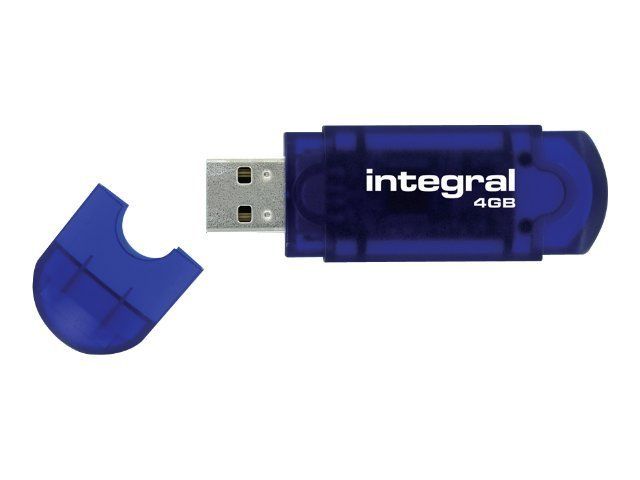 INTEGRAL INFD4GBEVOBL Memorie flash Integral USB Evo 4GB, albastru_1