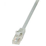 Logilink PATCH CORD UTP LOGILINK Cat5e, cupru-aluminiu, 0.25 m, gri, AWG26,  CP1012U  (include TV 0.06 lei)