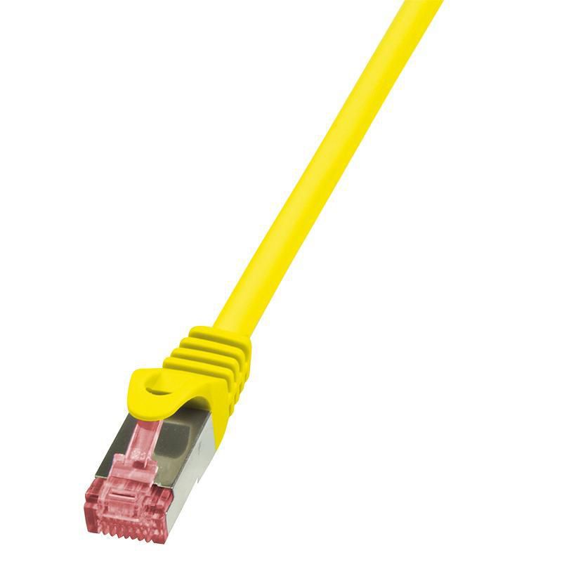 Logilink PATCH CORD S/FTP LOGILINK Cat6, LSZH, cupru, 2 m, galben, AWG27, dublu ecranat  CQ2057S  (include TV 0.06 lei)