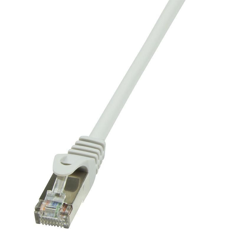 PATCH CORD FTP LOGILINK Cat6, cupru-aluminiu, 15 m, gri, AWG26, ecranat  CP2102S  (include TV 0.75 lei)
