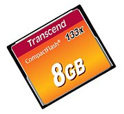TRANSCEND TS8GCF133 Transcend - card memorie Compact Flash 8GB High Speed 133x
