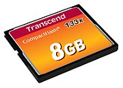 TRANSCEND TS8GCF133 Transcend - card memorie Compact Flash 8GB High Speed 133x