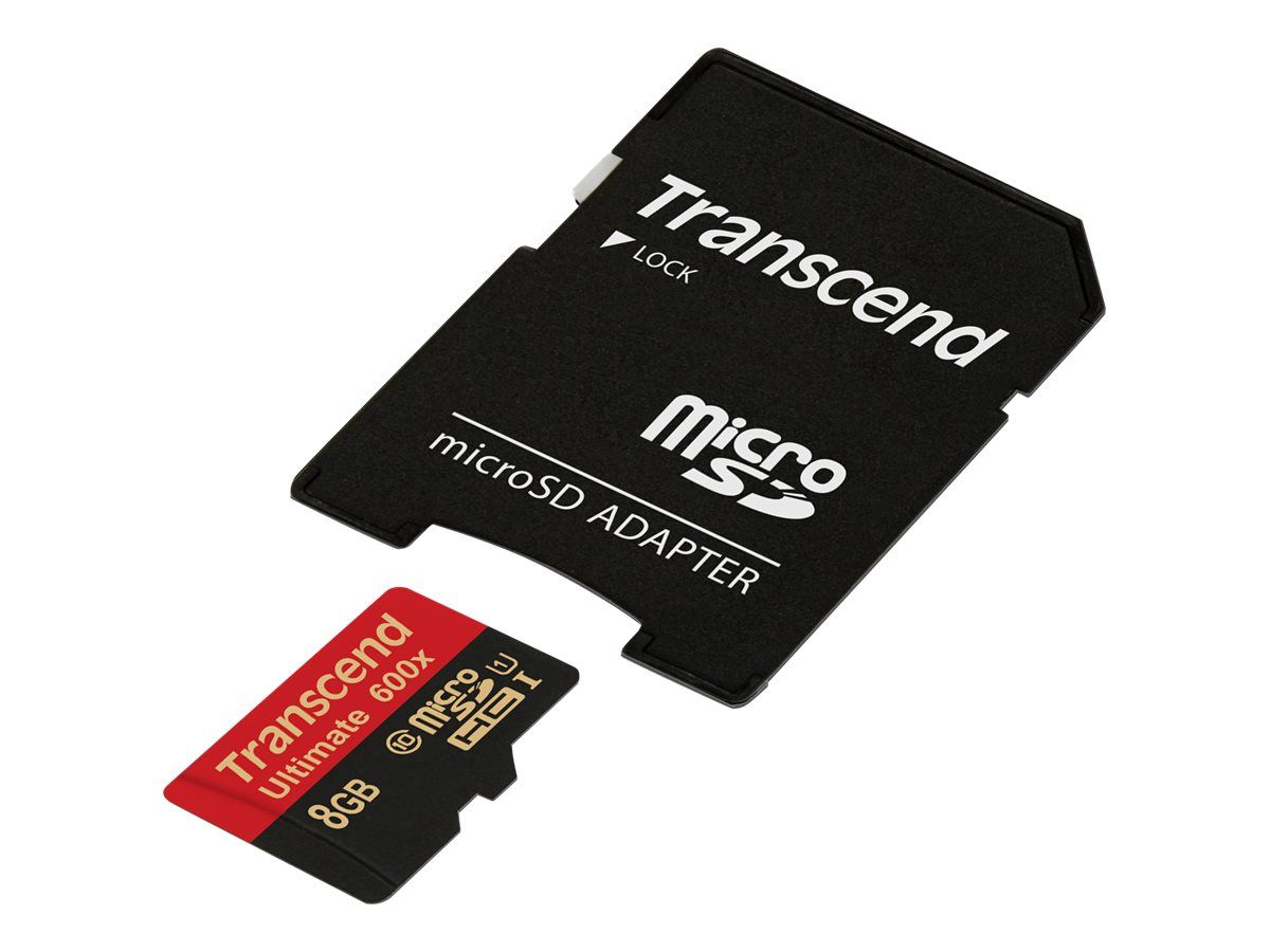 TRANSCEND TS8GUSDHC10U1 Card de memorie Transcend Micro SDHC 8GB UHS-I 600x PREMIUM_2