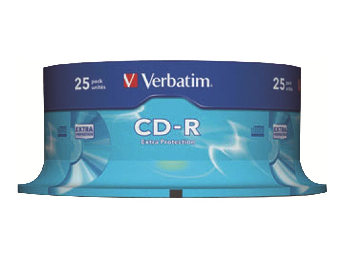 VERBATIM 43432 Verbatim CD-R 700MB, 52x, spindle, 25 bucati_1