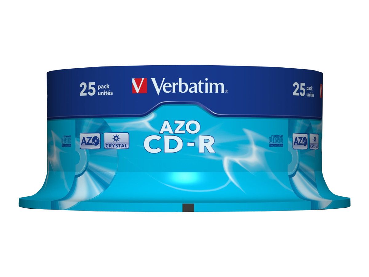 Verbatim CD-R AZO Crystal 700 MB 25 pc(s)_1